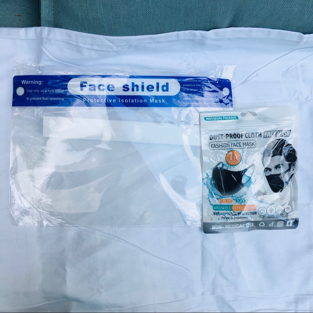 Face Mask  Face Shield Brand New In Packaging